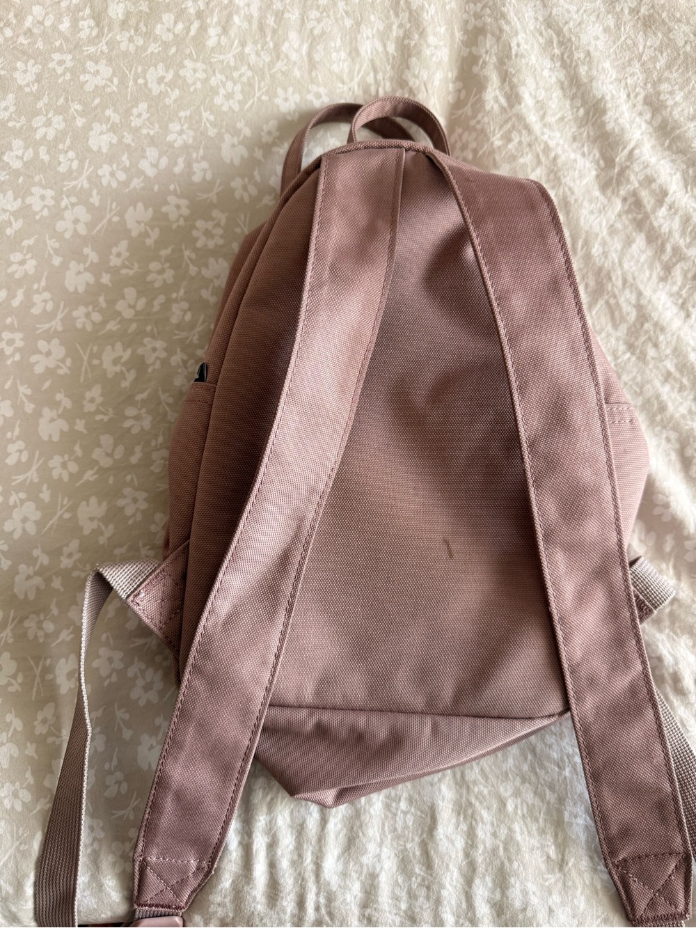 Herschel Pink Mini Backpack with Gold Hardware - Picture 2 of 5